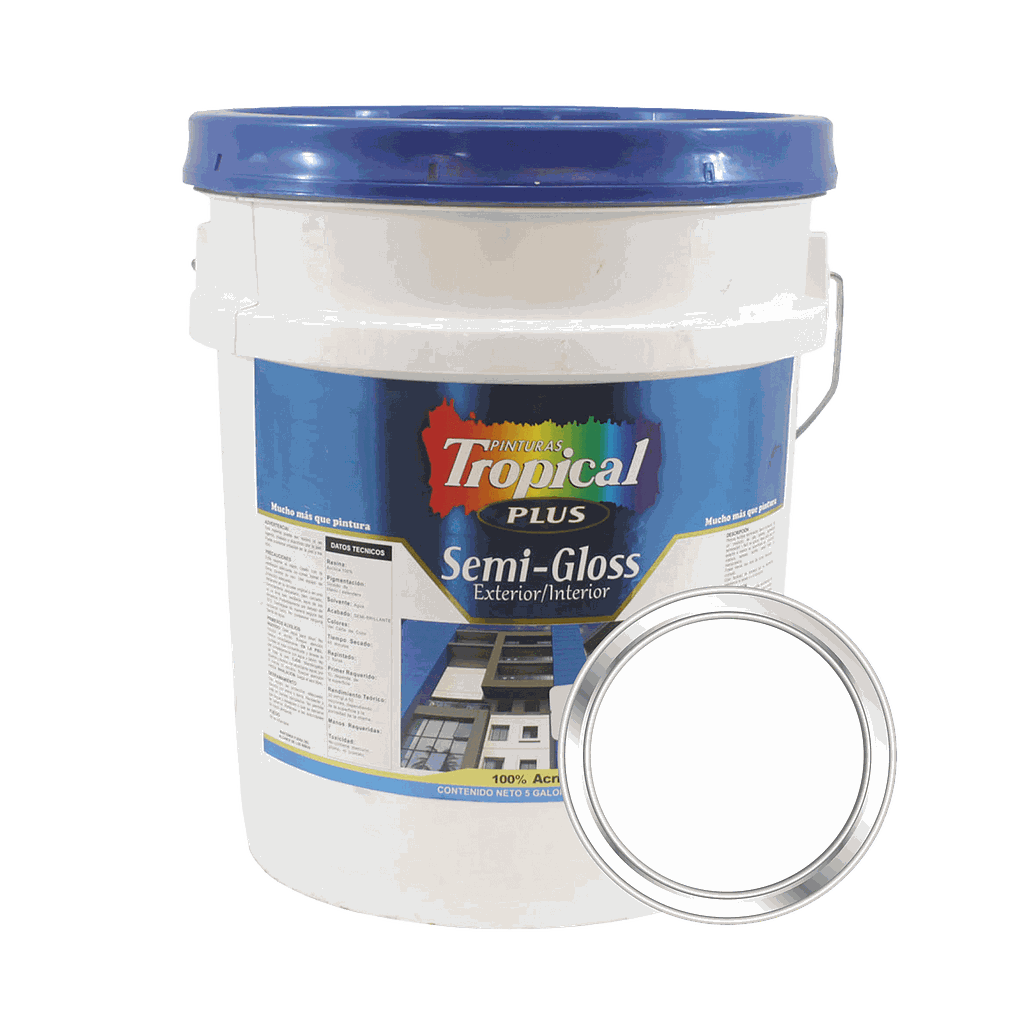 TROPICAL PLUS SEMIGLOSS 5/1