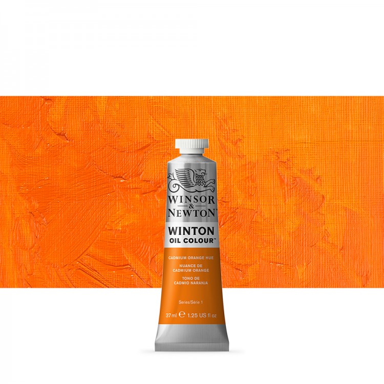 WINSOR & NEWTON 04 OLEO CADMIUN ORANGE HUE  37 ML