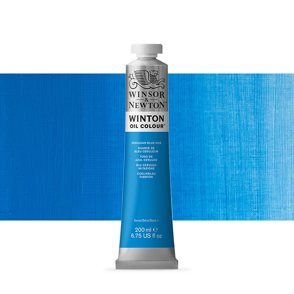 WINSOR & NEWTON 10 OLEO CERULEAN BLUE HUE 200 ML