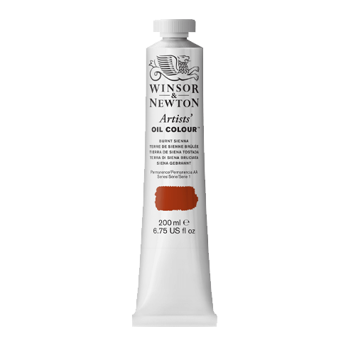 WINSOR & NEWTON 02 OLEO BURNT SIENNA 200 ML