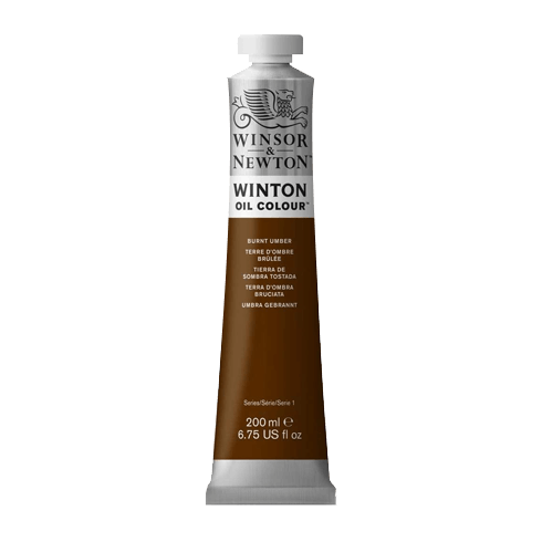 WINSOR & NEWTON 03 OLEO BURNT UMBER 200 ML