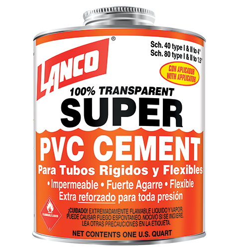 LANCO CEMENTO PVC SUPER 16 OZ