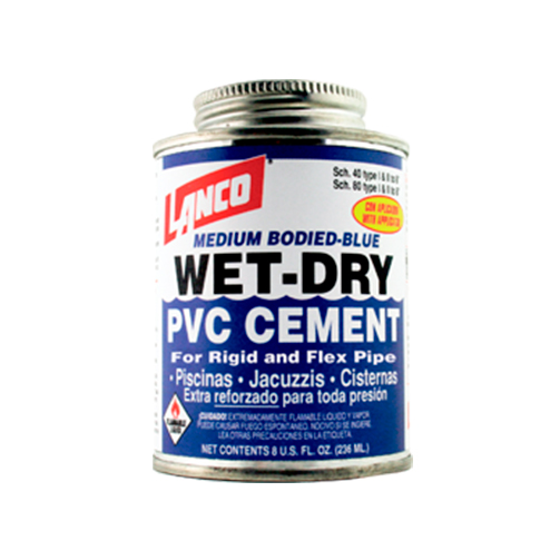 LANCO WET DRY CEMENTO PVC  4 OZ  SM2488
