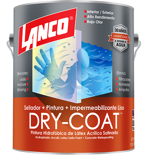 LANCO DRY COAT SATINADA  BASE PASTEL DC30404 GL