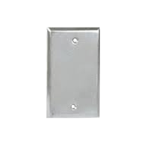 TAPA ELECTRICA CIEGA 2 " X 4"  METALICA