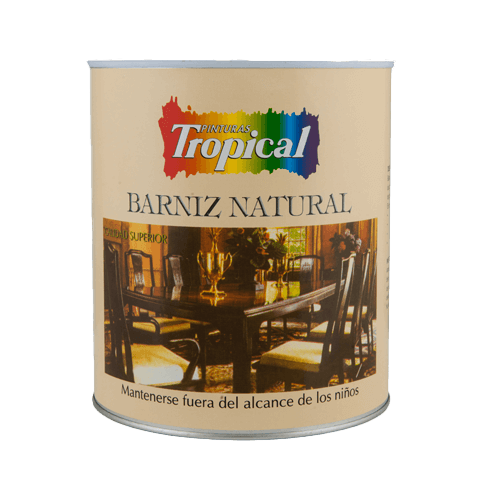 TROPICAL BARNIZ NATURAL CON BRILLO GL