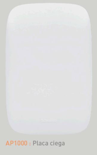 BTICINO SENCIA TAPA ELECTRICA 2" X 4"  CIEGA AP1000