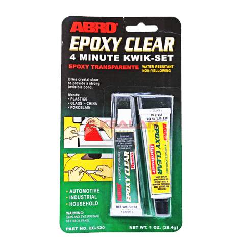 ACERO PLASTICO EPOXY ABRO TRANSPARENTE