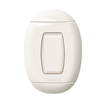 BTICINO BOTON TIMBRE CREMA