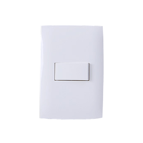 INLEC INTERRUPTOR SENCILLO  MP BLANCO