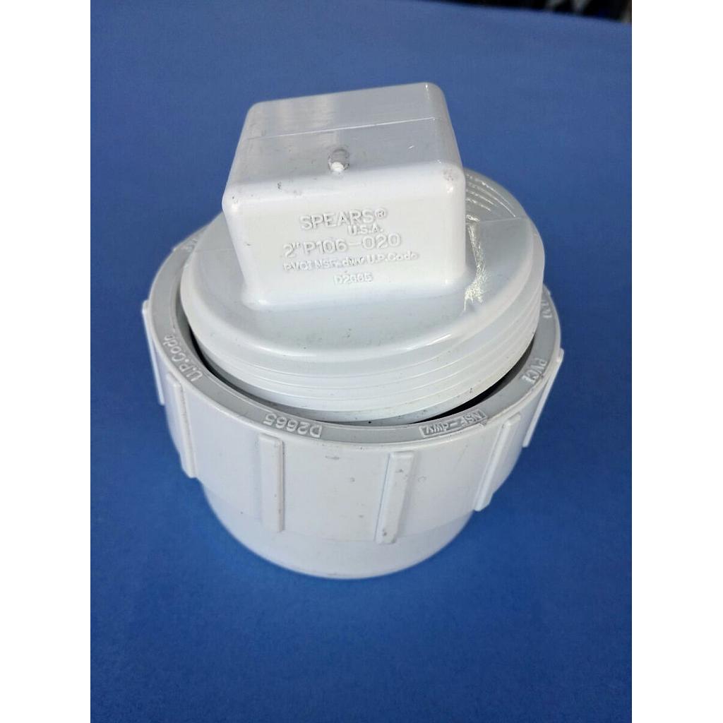 TAPON REGISTRO 2" PVC