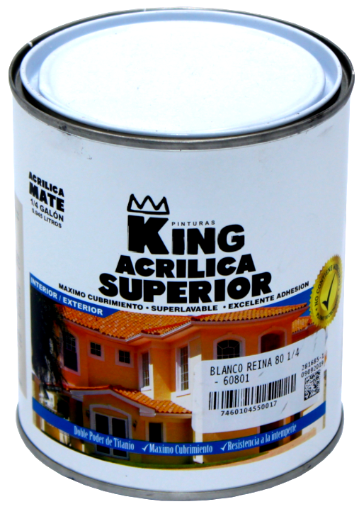 KING ACRILICA POSITIVO 1/4