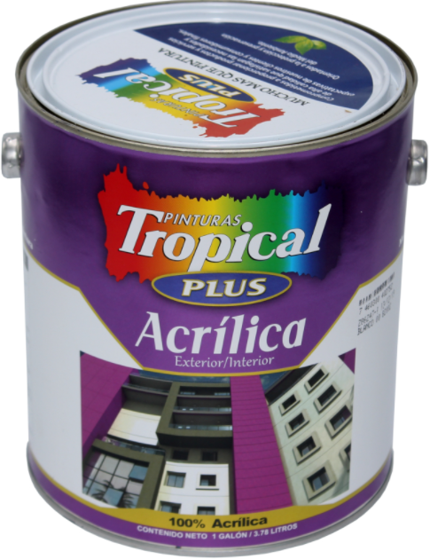 TROPICAL PLUS ACRILICA 1/4