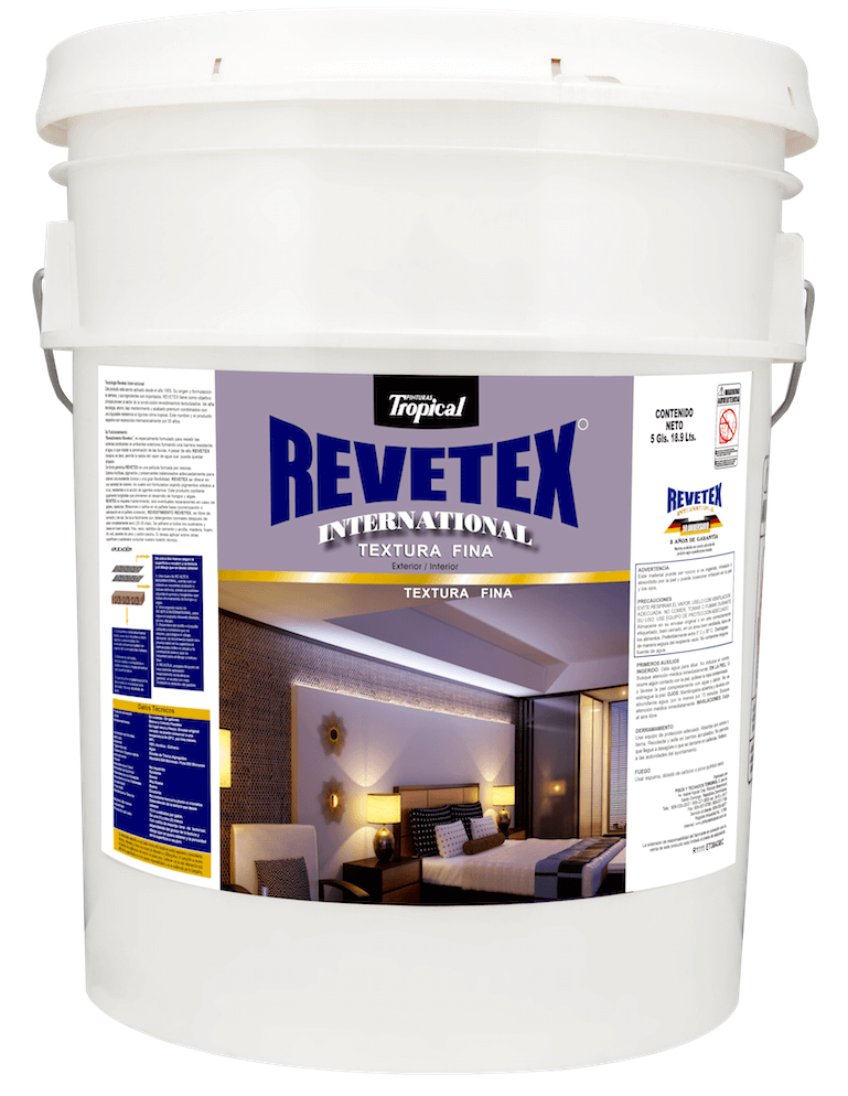 TROPICAL REVETEX BLANCO PORCELANA SUAVE 5/1