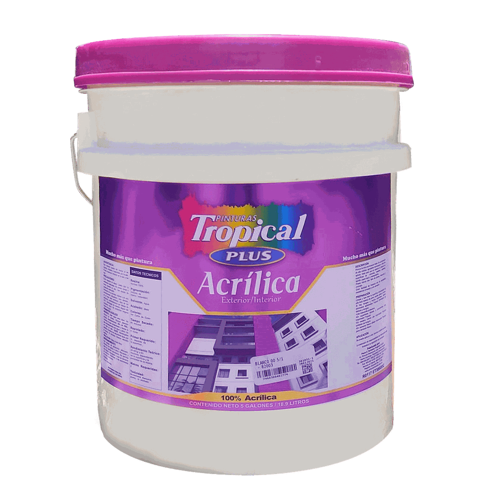TROPICAL PLUS ACRILICA 5/1