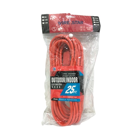 EXTENSION ELECTRICA MAMEY WIRE STAR 25 PIES 8021-8011