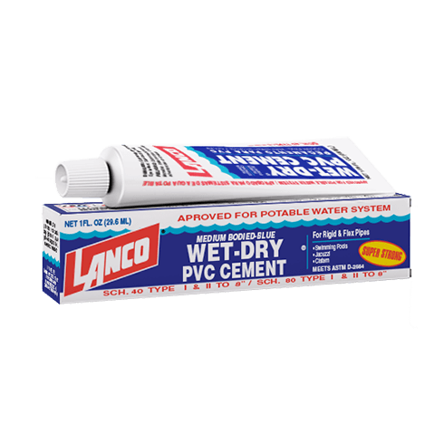 LANCO PVC WET-DRY BLISTER 1"OZ