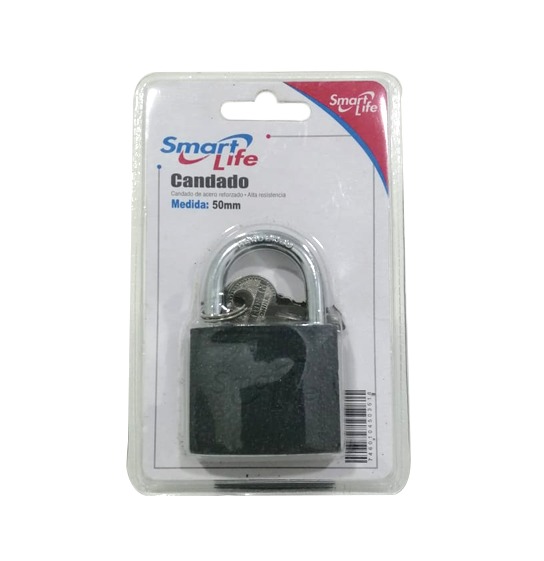 CANDADO ACERO SMART LIFE 63MM