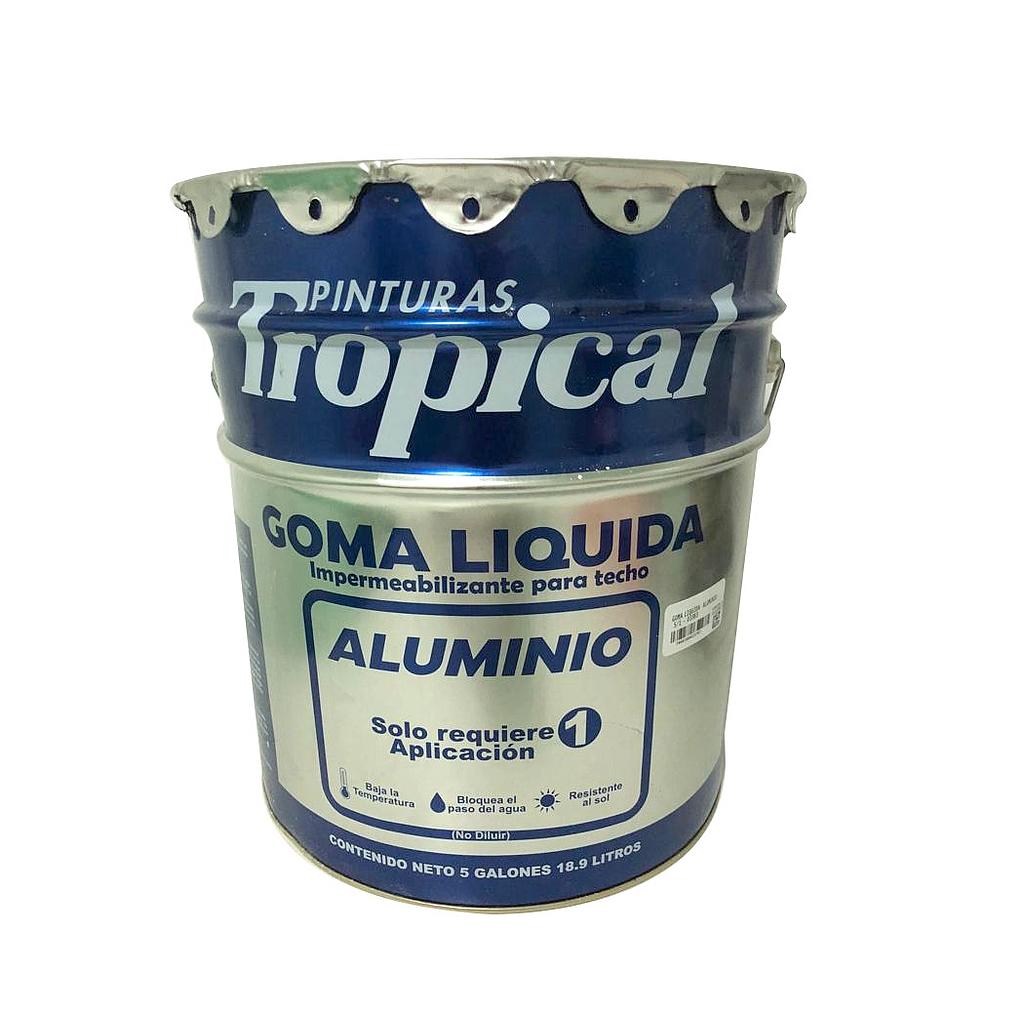 TROPICAL IMPERMEABILIZANTE GOMA LIQUIDA ALUMINIO 5/1