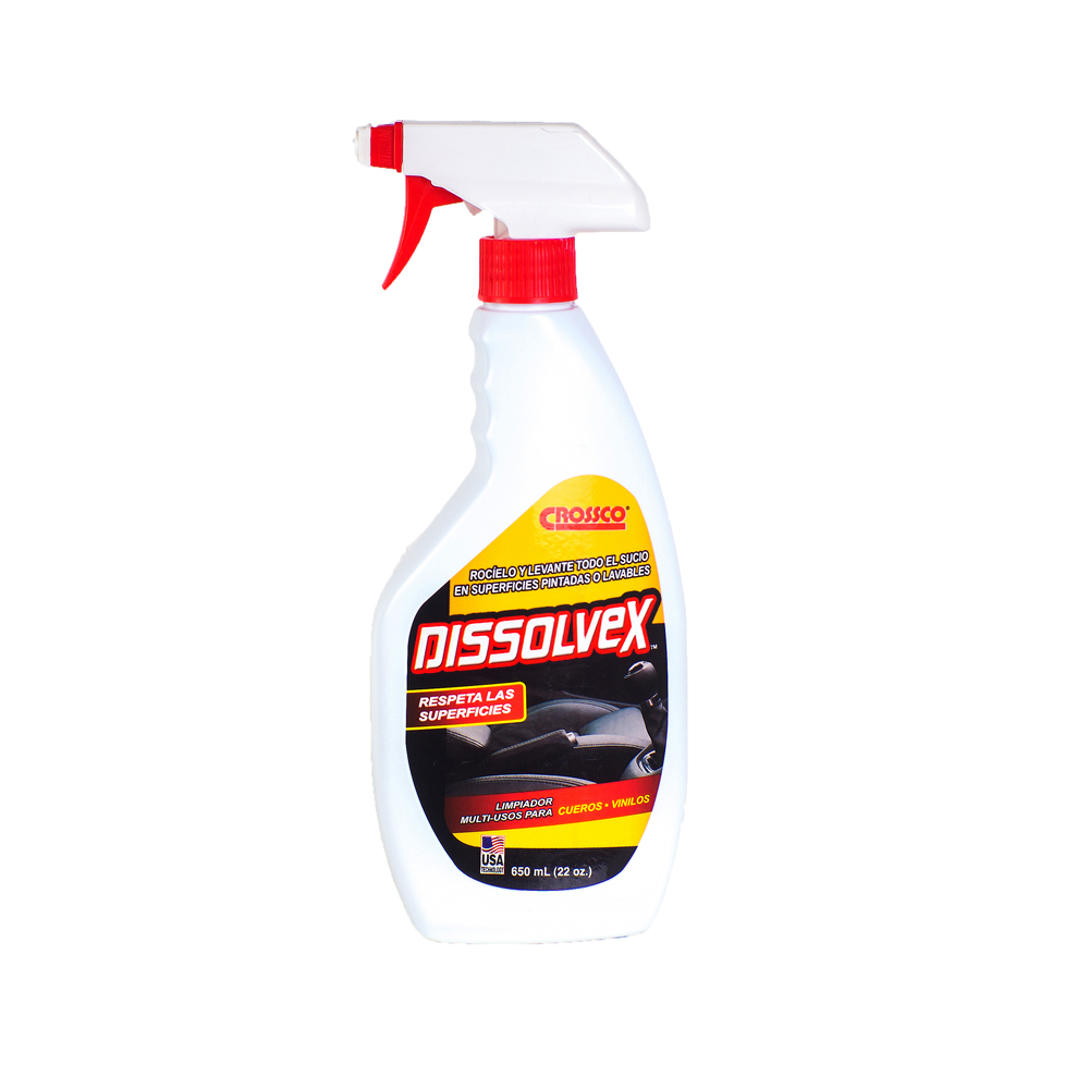 12- 22OZ CROSSCO DISSOLVEX LIMPIADOR MULTI-USOS CUERO Y V..