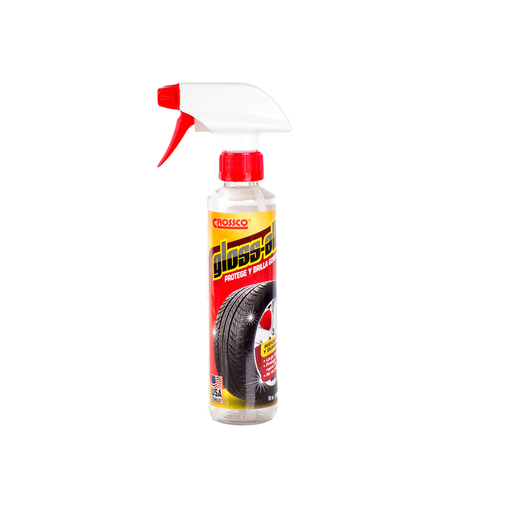 12- 10 OZ CROSSCO GLOSS-ALL PROTECTOR Y BRILLA GOMA CON ATOM